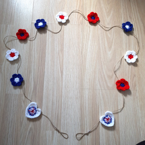 Handmade crochet flower union - crochet,