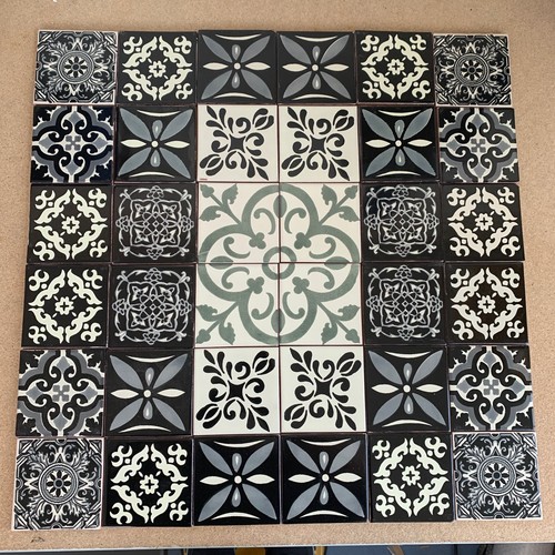 5cm mexican talavera - x, 10.5cm