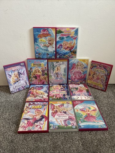 Barbie dvd collection set - barbie,