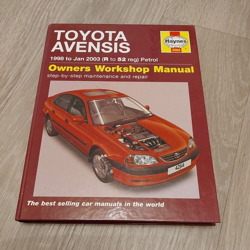Toyota avensis petrol service - toyota,