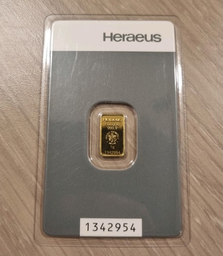 Argor heraeus gold bullion - gold, bar