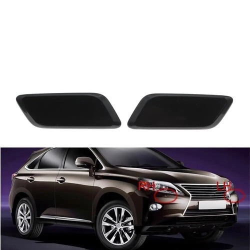 Front bumper headlight washer - front,