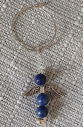 Handmade beaded angel with - , 3