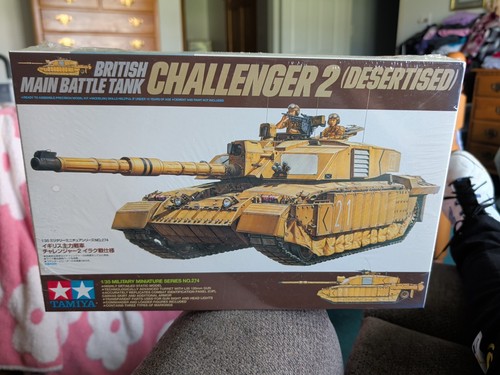 Tamiya british challenger - 1/35,