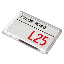 FRIDGE MAGNET - Escor Road L25