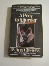 Vtg Anne Cleeves A Prey to
