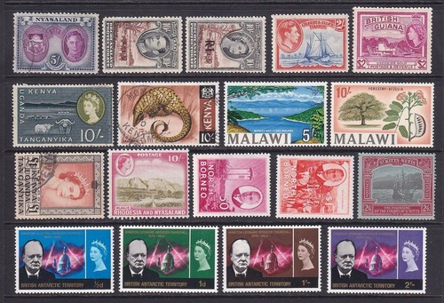British commonwealth stamps - commonwealth,