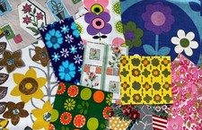 Vintage Floral Fabric Scrap