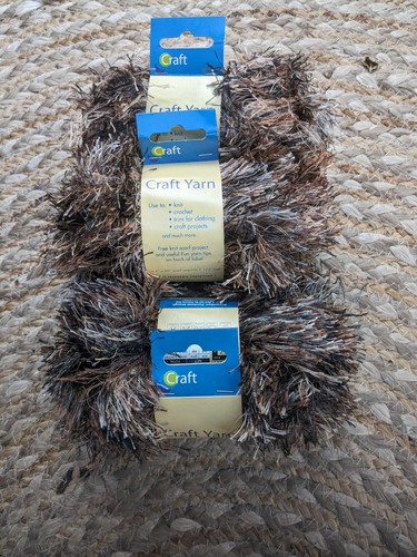 300g foxy faux fur brown - faux,