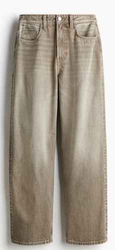 Baggy high waisted denim - baggy, size