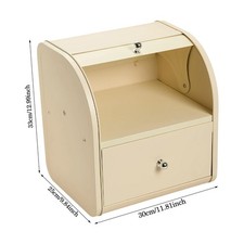 Metal Bread Bin Double Tiers