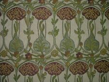 Purple Rennie Mackintosh Art Nouveau Jacquard Fabric Curtain Upholstery Cushion