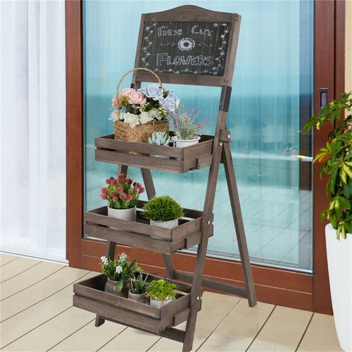 Tier planter pot stand shelf - 3-tier,