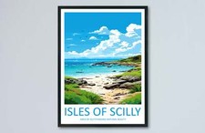 Isles Of Scilly Travel Print