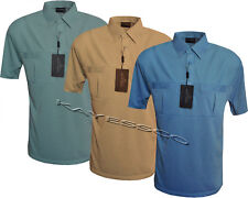 Mens Short Sleeve Double