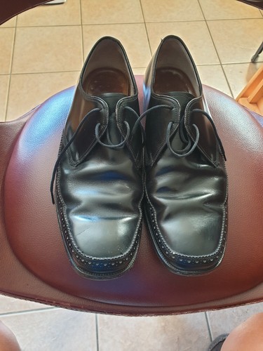 Barker black leather - barker, mens