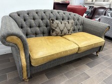 Harris Tweed and Tan Leather