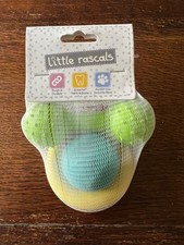 Small dog or puppy rubber toys