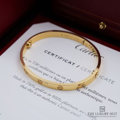 Cartier 18ct yellow gold love - 18ct,