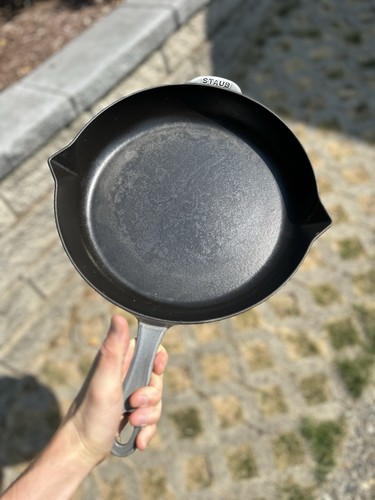 Staub enameled cast iron - enameled,