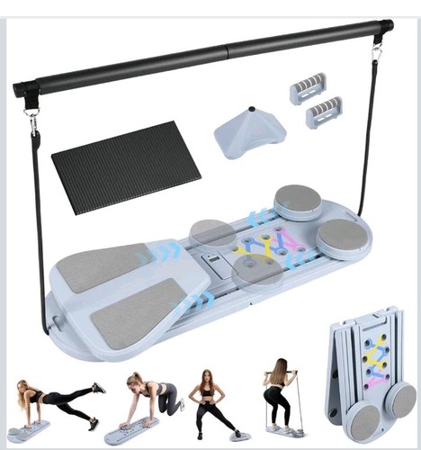 Portable pilates board - portable, 6-in-1