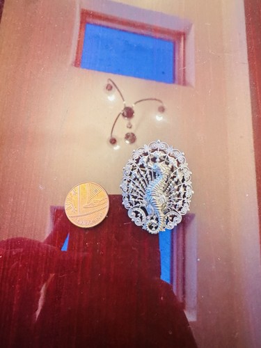 Vintage intricate sea horse - vintage,