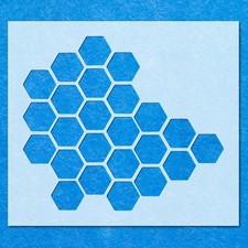 Honey Comb Pattern Stencil
