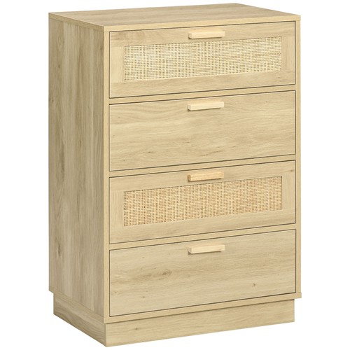 Homcom drawer dresser boho - homcom,