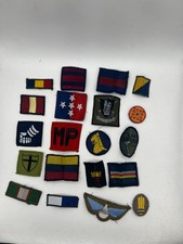 Various Military Cloth Badges