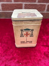 Vintage Church collecting tin - Bishop Singleton Memorial Fund