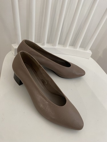 Zara leather shoe - leather,