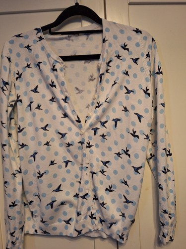 Womens bird spot cardigan - womens,