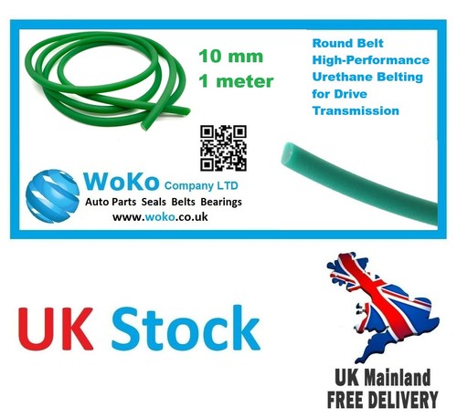 10mm polyurethane round drive - 10mm,