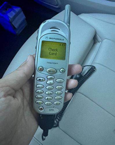 Motorola timeport silver bar - timeport,