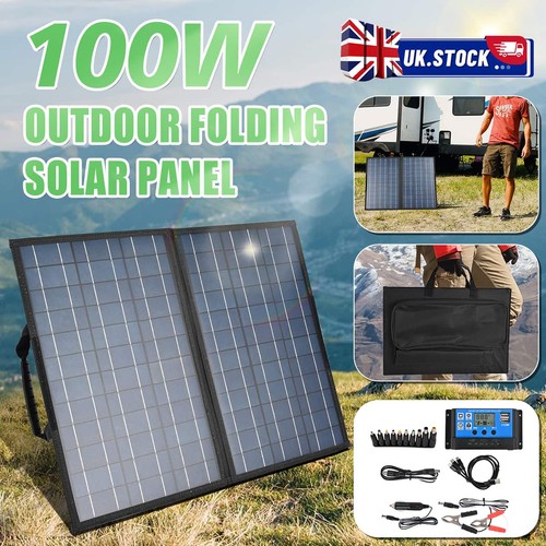 100w foldable solar panel - panel, kit
