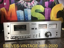 PANASONIC RS-618 Stereo Cassette Tape Deck NEAR MINT SERVICED RARE L@@K FREE P+P
