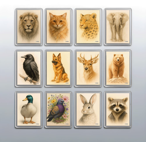 Animal fridge magnet - animal,