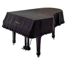 YAMAHA Grand Piano Full Cover GPFCC5-1 Black Compatible with C5X, C5L, C5LA New
