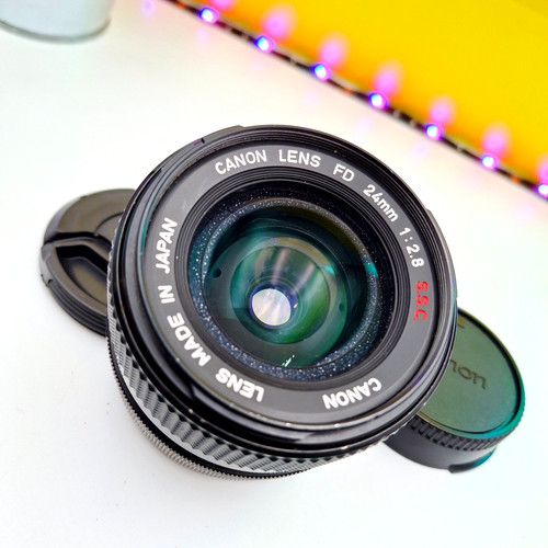 Canon 24mm s - fd, f/2.8