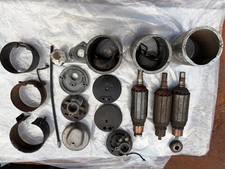 Lucas dynamo parts for vintage motorcycles.