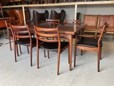 Cado Danish Rosewood Dining Chairs By Arne Vodder In Mid-century Style
