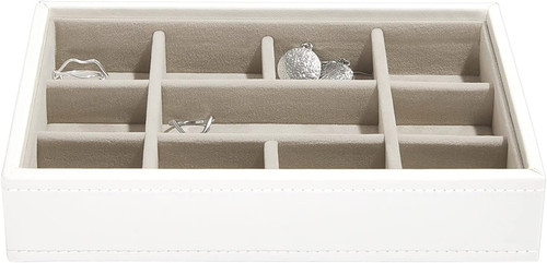 Stackers mini white trinket - white,