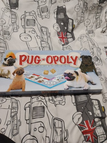 Pugopoly monopoly board game - ,