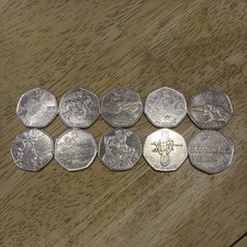 2011 London Olympics 50p Coin