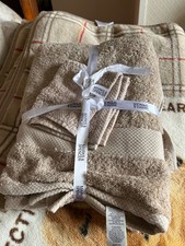 M & S towel bale natural colour