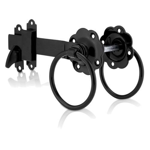 Weatherproof black ring door - weatherproof,