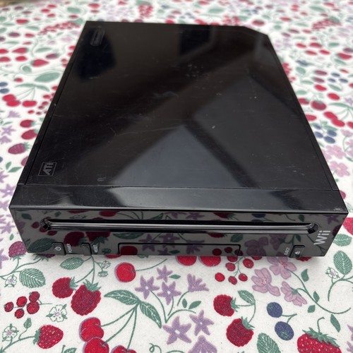 Wii console black only - console,