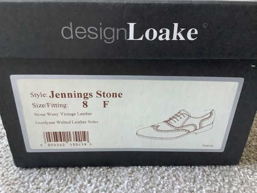 Loake jennings stone waxy - stone,