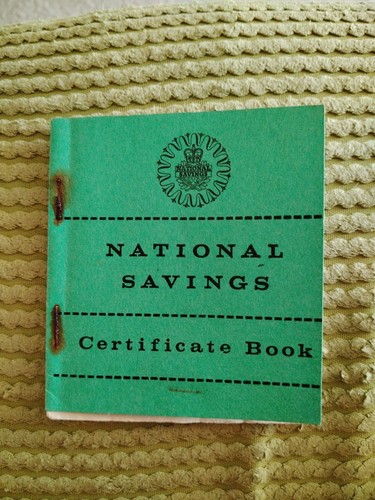 National savings certificates - savings,