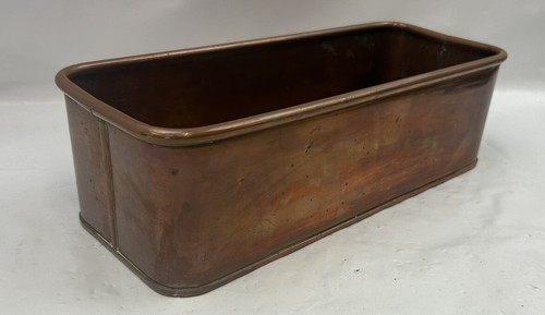 Antique copper planter indoor - antique,
